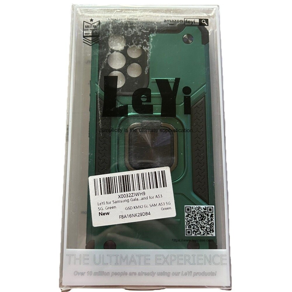 Leyi For Samsung Galaxy A53 5G Phone Case w/Kickstand